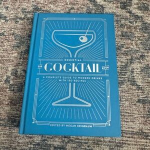 Essential Cocktail Book in Blue Anthropologie